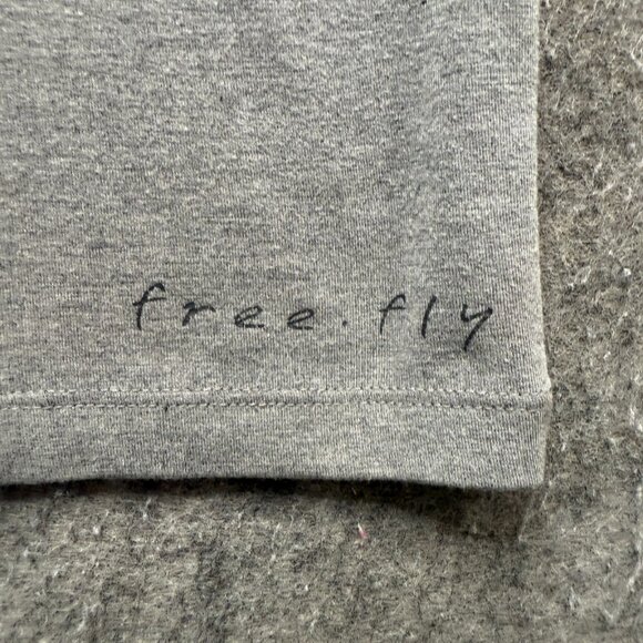 Free Fly 1/4 Zip Pullover Men 3XL Gray Performance Bamboo Long Sleeve - Picture 5 of 16